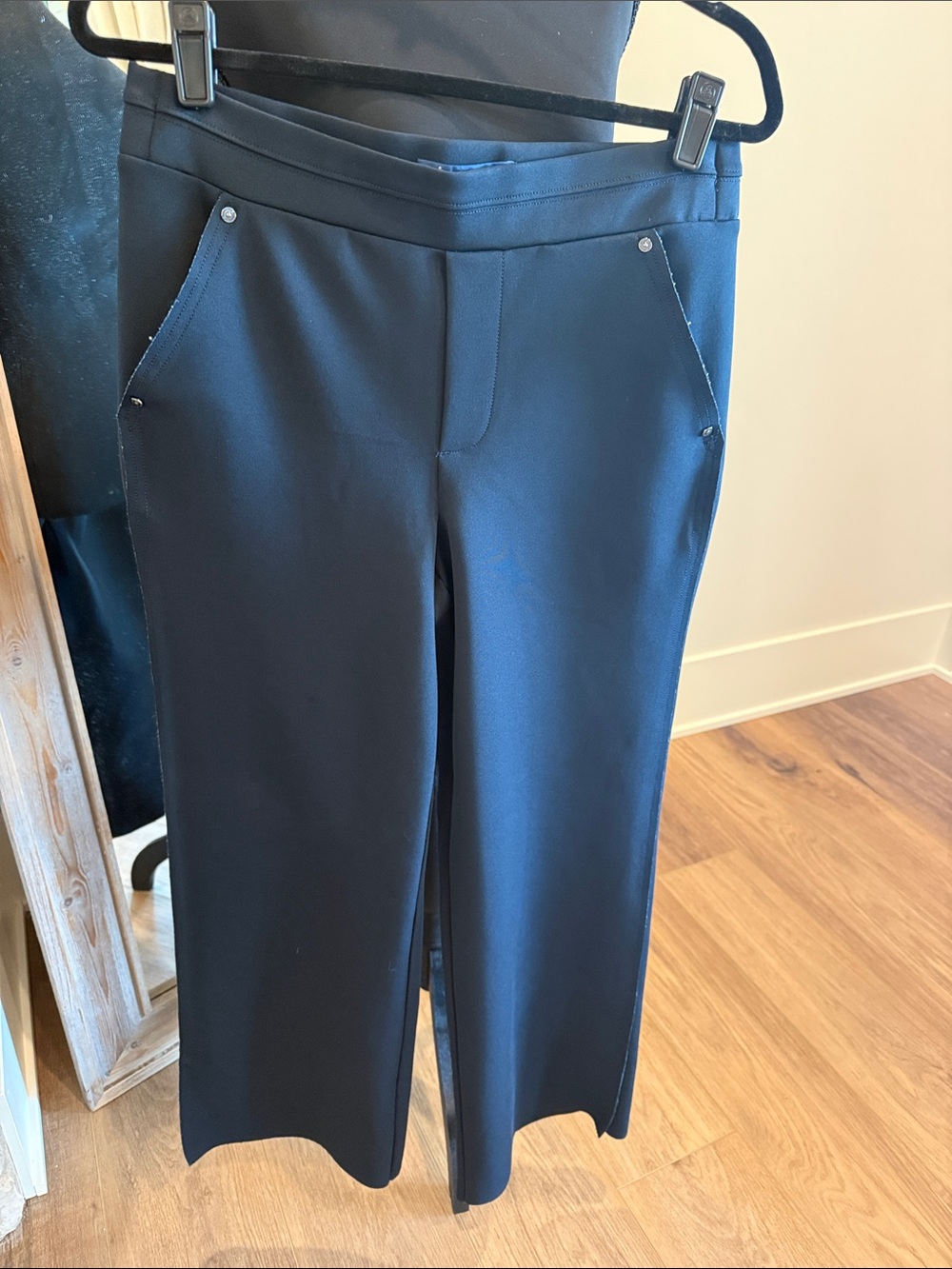 Classic Blue wide legged pull on Dress Pants